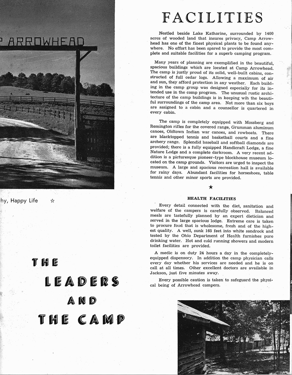 Camp Arrowhead Brochure Page 6